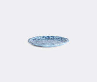 Cabana 'Speckled' dinner plate, blue BLUE CABA23SPE583BLU