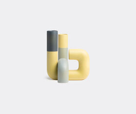 Nuove Forme &#39;Pidou Vase shape B&#39;, yellow MULTICOLOUR NUFO22VAS458MUL