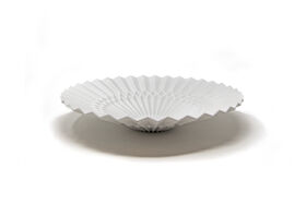 Hands on design 'Pliage' plate WHITE HAON20PLI986WHI