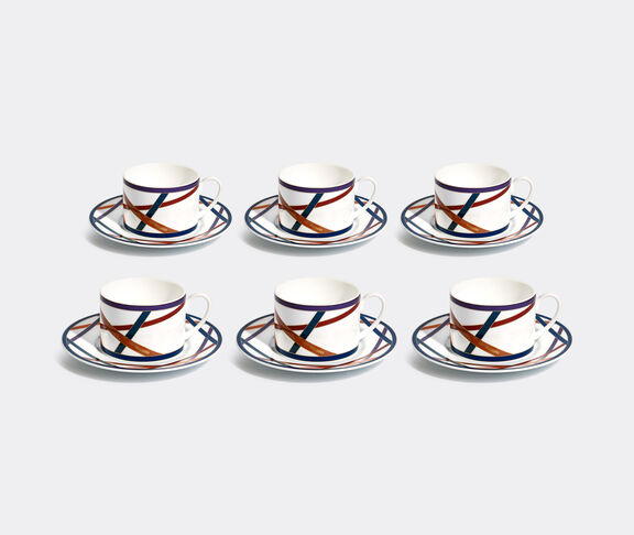 Missoni 'Nastri' teacup and saucer, set of six undefined ${masterID}