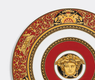 Rosenthal 'Medusa' service plate RED ROSE23MED237RED