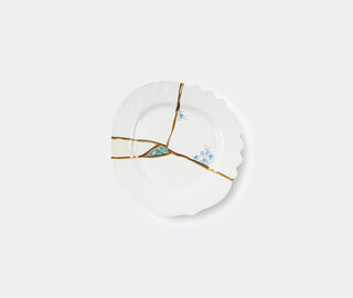 Seletti 'Kintsugi' dessert plate MULTICOLOUR SELE21KIN032WHI