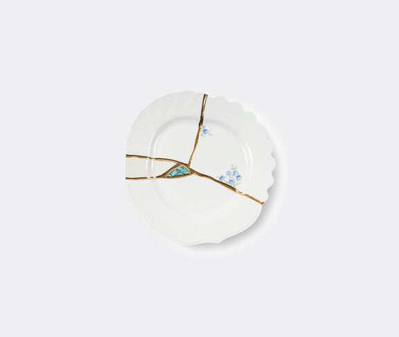 Seletti Kintsugi-N'3 Dessert Plate In  Porcelain Ø Cm.21 H.2,8 undefined ${masterID} 2