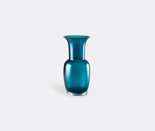Venini 'Opalino Satin' vase, L, horizon BLUE VENI20SAT089BLU