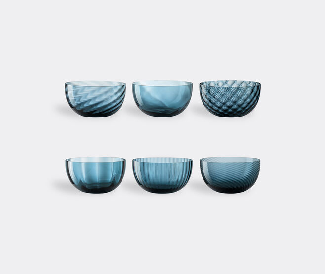 NasonMoretti 'Idra' assorted cup, set of six, blue BLUE NAMO23IDR644BLU