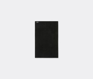 Dolce&amp;Gabbana Casa Jacquard bath mat with D&amp;G logo, black BLACK DGCA25BLA684BLK