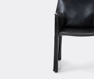 Cassina 'Cab 413' armchair, leather, black BLACK CASS21CAB886BLK