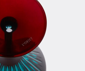 L&#39;Objet &#39;Prism&#39; wine glass, set of four, bordeaux BURGUNDY LOBJ24PRI181RED