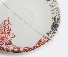 Seletti 'Hybrid Zora' teacup with saucer MULTICOLOUR SELE22HYB442MUL