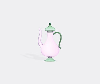 Ichendorf Milano 'Sogni D&rsquo;Oriente' teapot, pink and green MULTICOLOUR ICMI25SOG273MUL