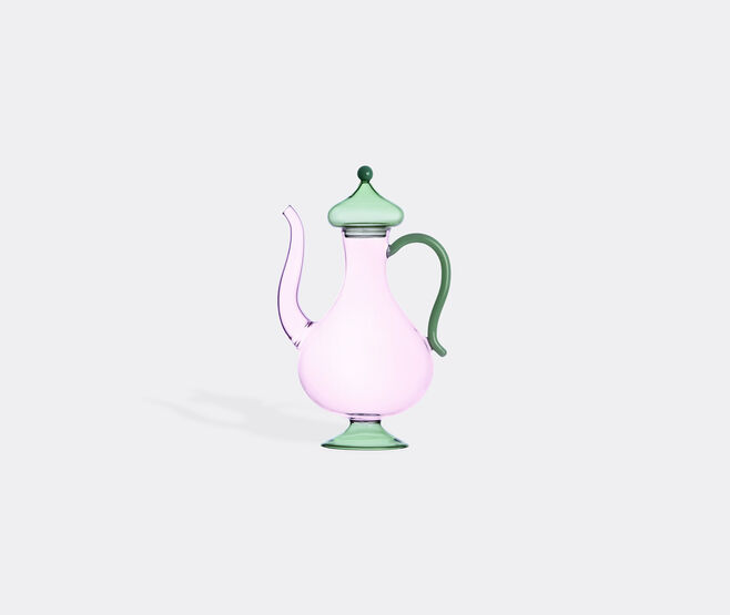 Ichendorf Milano 'Sogni D&rsquo;Oriente' teapot, pink and green MULTICOLOUR ICMI25SOG273MUL