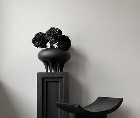 101 Copenhagen 'Medusa' vase, big, coffee BROWN COPH22MED454BEI