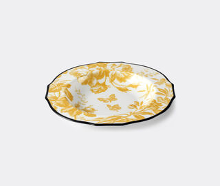 Gucci 'Herbarium' rim soup bowl, set of two, yellow YELLOW GUCC21RIM330YEL