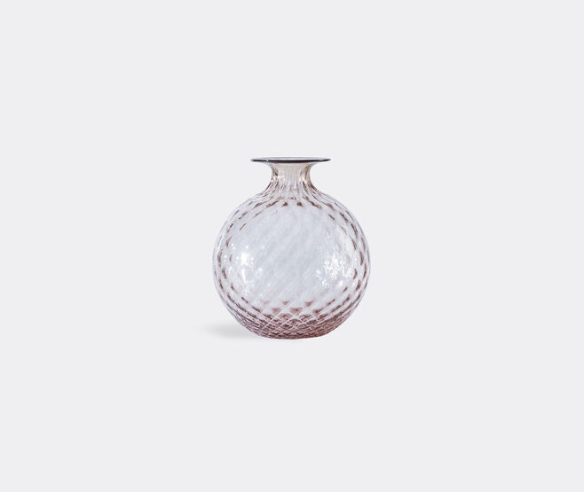 Venini 'Monofiore' bottle, M, dusty rose MULTICOLOUR VENI21MON411PIN