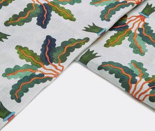 La DoubleJ 'Palms' tablecloth, large MULTICOLOUR LADJ22LAR036MUL