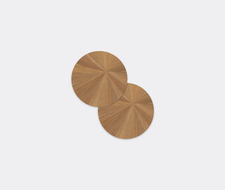 HestiaLiving 'Soleil' round tablemat, set of two, bronze BRONZE HELI25SOL399BRZ