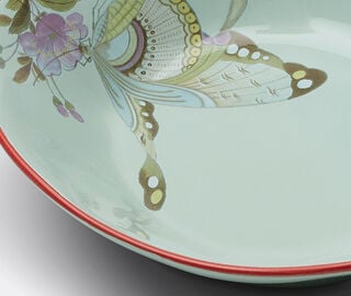 Pierre-Louis Mascia Floral bowl, light blue LIGHT BLUE PLMA26BOW626LBL