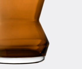 LSA International &#39;Sculpt&#39; vase, large, cognac BROWN LSAI23SCU174BRW