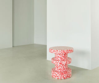 Normann Copenhagen 'Bit' stool stack, red RED NOCO22BIT197RED