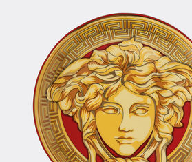 Rosenthal &#39;Medusa Amplified&#39; small plate, golden coin MULTICOLOUR ROSE22MED123GOL