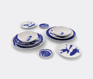 Cassina 'Le Monde de Charlotte Perriand Neige' placeholder plate, set of two MULTICOLOUR CASS21SET163BLU
