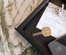 August Sandgren 'Bookbox' medium, black BLACK AUSA22BOO486BLK