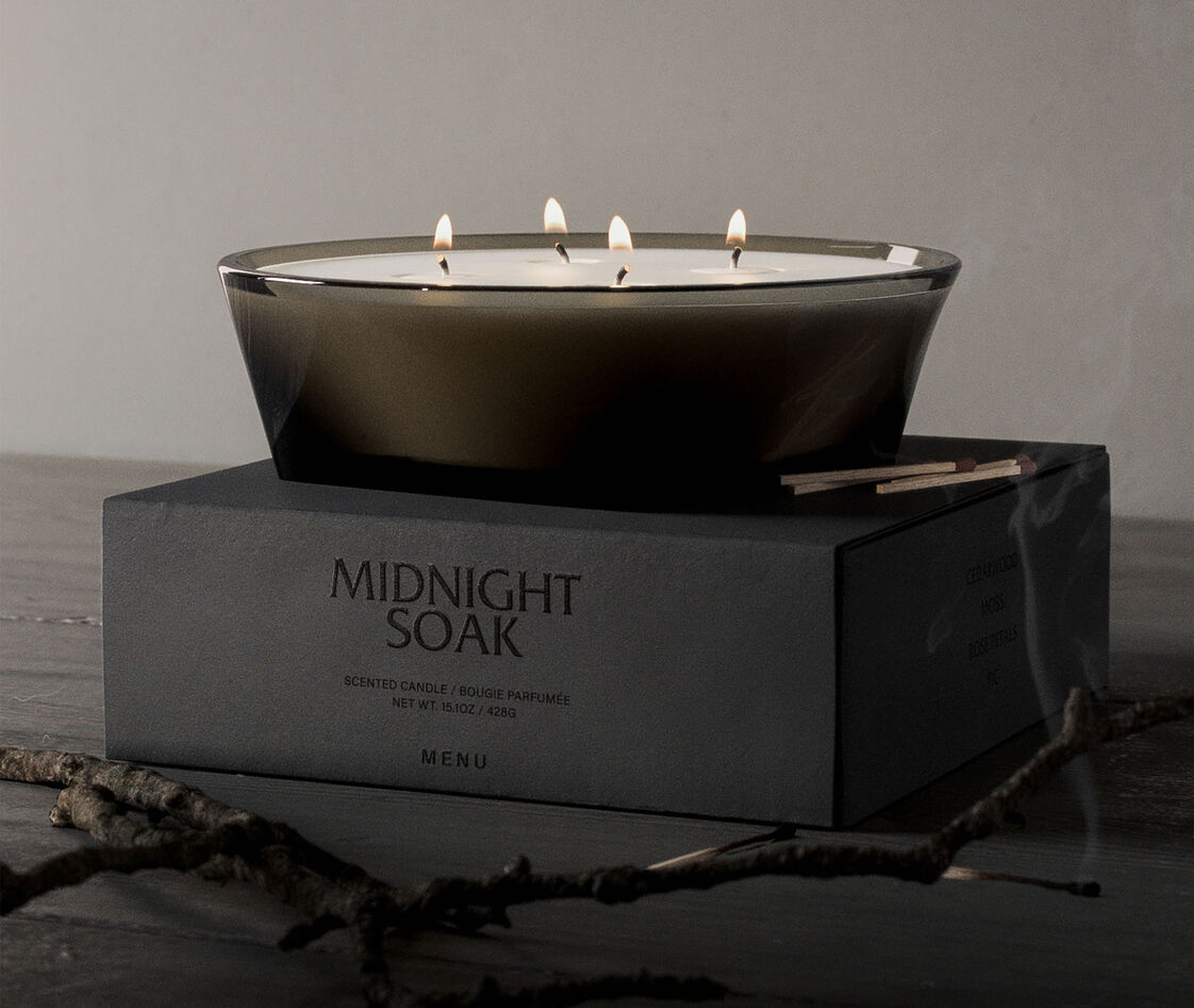 Shop Menu Candlelight And Scents Grey Uni