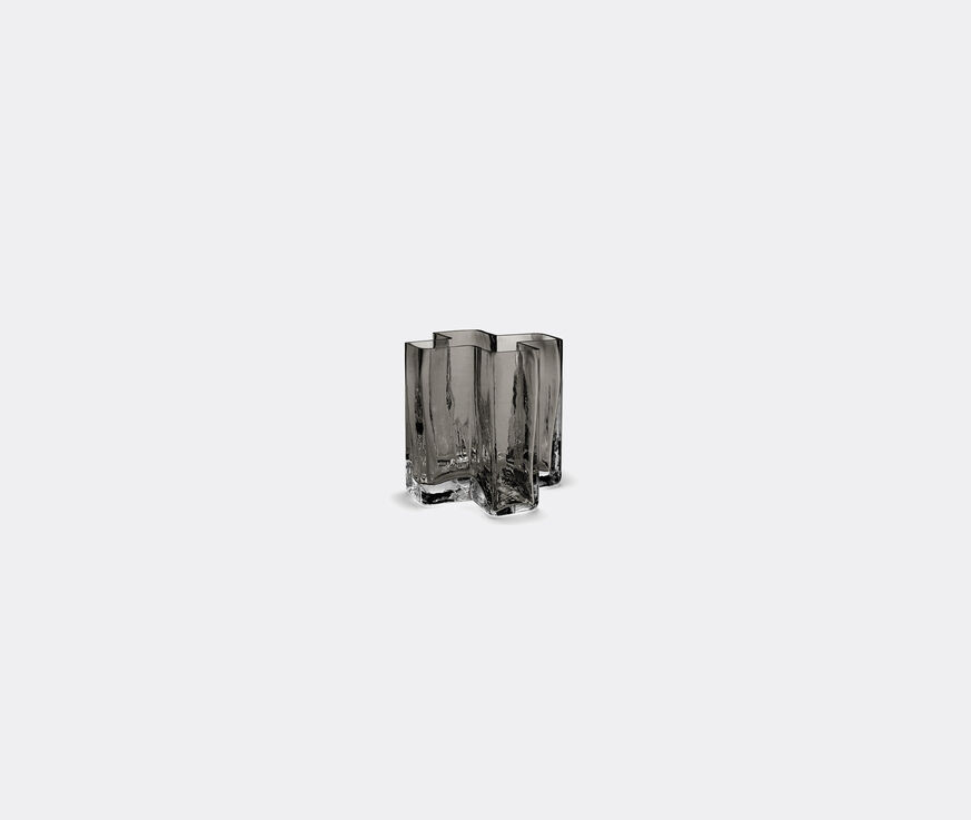Holmegaard 'Crosses' vase smoke, small Smoke HOLM19CRO558GRY