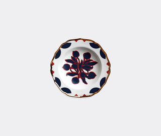 La DoubleJ 'Oppio' soup and dinner plate set MULTICOLOUR LADJ17OPP709MUL