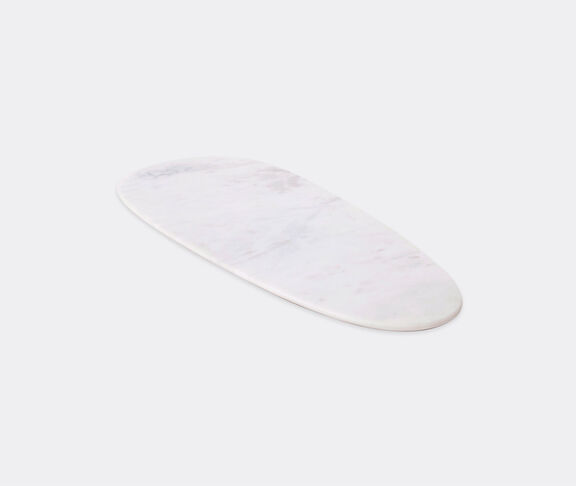 XLBoom Max Medium Marble Cutting Board (57 X 23 Cm) White White ${masterID} 2