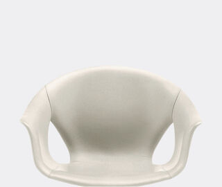 Poltrona Frau 'Ginger Ale' chair, four legs base MULTICOLOUR POFR20GIN109WHI