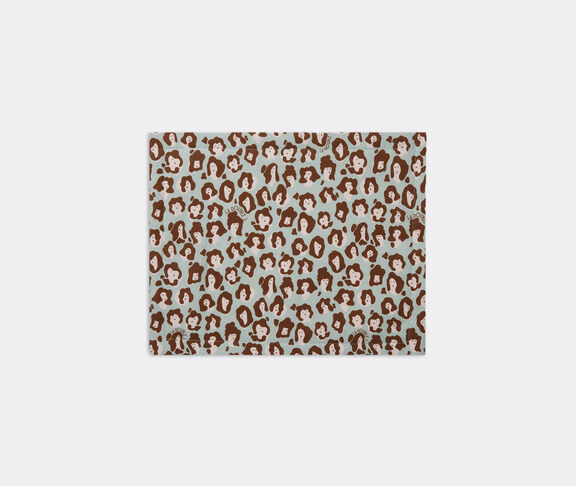 La DoubleJ 'Lady Leopard Acqua' tablemat, set of two undefined ${masterID}