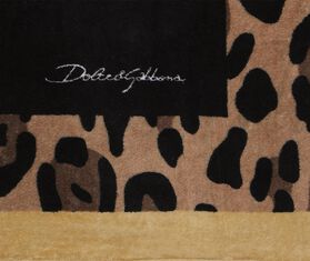 Dolce&amp;Gabbana Casa 'Leopardo' beach towel MULTICOLOUR DGCA23BEA928MUL