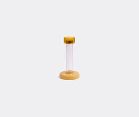 &amp;k Amsterdam &#39;Bole&#39; candleholder, medium, amber and yellow MULTICOLOUR AMST25BOL255MUL