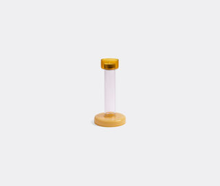 &amp;k Amsterdam 'Bole' candleholder, medium, amber and yellow MULTICOLOUR AMST25BOL255MUL