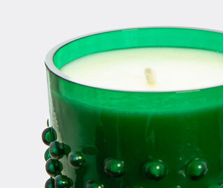 KLIMCHI 'Hobnail' candle, Christmas, dark green GREEN KLIM25CHR104GRN