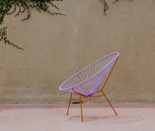 Acapulco Design 'Acapulco Classic' chair, jacaranda PURPLE ACAP24ACA235MUL