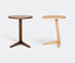 Case Furniture 'Cross' side table, walnut  CAFU18CRO583BEI