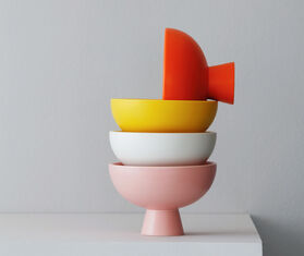 Raawii 'Str&oslash;m' bowl, large ORANGE RAAW19BIG058ORA