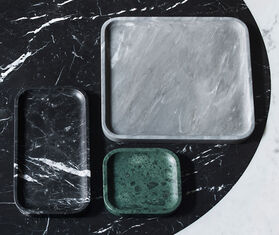 Salvatori 'Pietra L 04' tray, grey GREY SALV21HPI172GRY