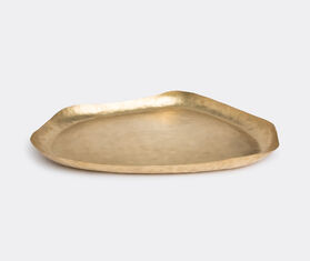 Tom Dixon 'Bash' platter BRASS TODI18BAS750BRA