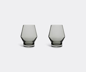 Nude &#39;Beak&#39; glass, set of two GREY NUDE17BEA860GRY