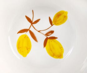 &amp;k Amsterdam &#39;Lemon Moroccan&#39; bowl, set of four, multicolor MULTICOLOUR AMST25BOW770MUL