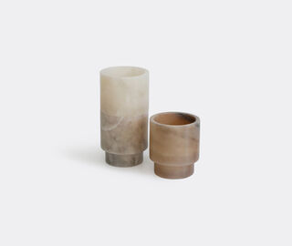 Michael Verheyden 'Tlight' tealight holder, tabac MULTICOLOUR MIVE21TLI064BRW