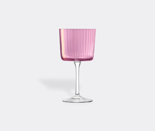 LSA International 'Gems' wine glass, set of four, garnet PINK LSAI23GEM453PIN