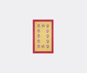Lisa Corti &#39;Arabesque Corolla&#39; tablecloth, red and yellow MULTICOLOUR LICO23TAB384MUL