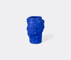 Seletti &#39;Magna Graecia, Man&#39; terracotta vase, cobalt blue BLUE SELE25TER003BLU