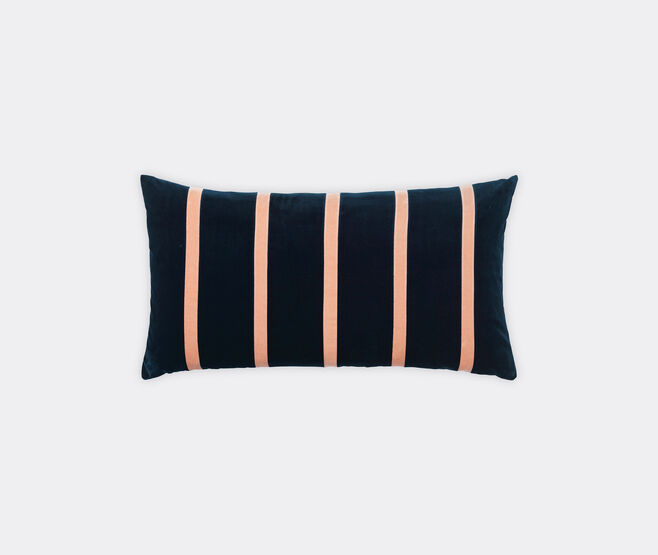 Christina Lundsteen 'Pippa' cushion, new petrol and pale rose MULTICOLOUR CHLU25PIP549MUL