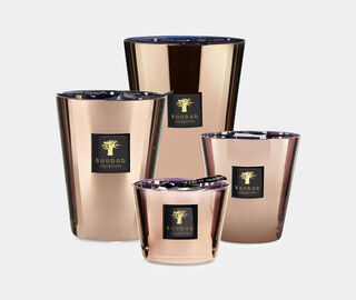 Baobab Collection 'Les Exclusives Cyprium' candle, small BRONZE BAOB23LES767BRZ