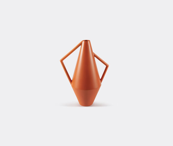 Atipico Koravase Ceramic Vase - Ø Mm 240Xh.525 - Col. Deep Orange undefined ${masterID} 2